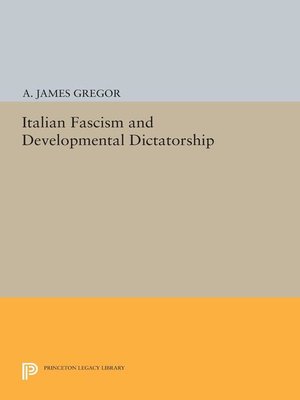 cover image of Italian Fascism and Developmental Dictatorship